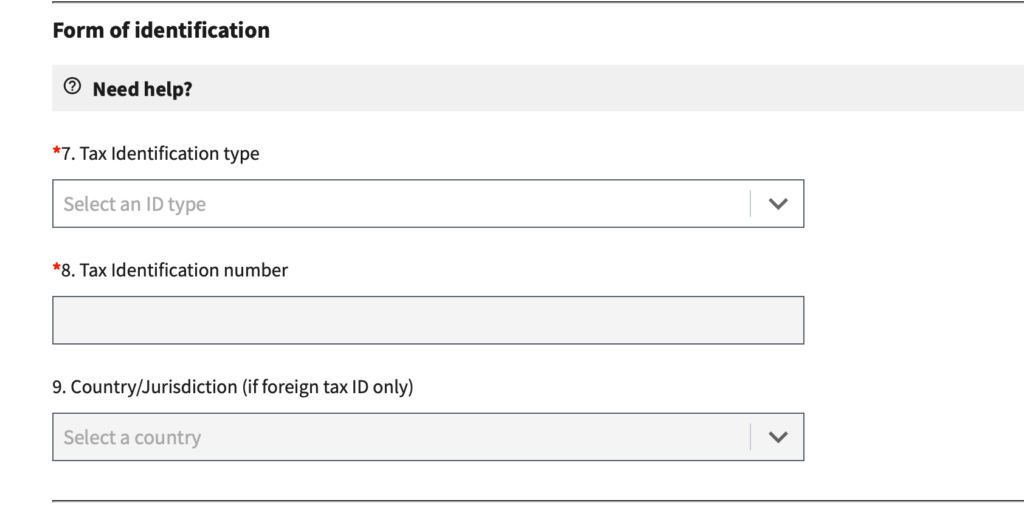 Tax ID